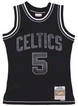 Tričká s krátkym rukávom Mitchell And Ness  TFSM6784BCE07KGABLCK