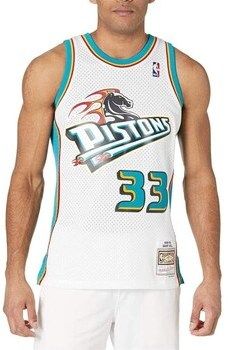 Tričká s krátkym rukávom Mitchell And Ness  SMJYCP19211DPIWHIT98GHI