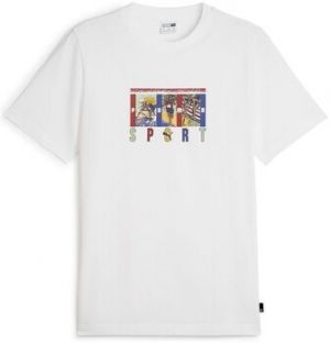 Tričká s krátkym rukávom Puma  Graphics Sport Tee