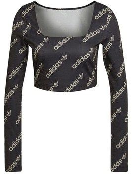 Tričká s krátkym rukávom adidas  Ls Cr Top