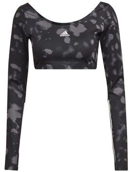 Tričká s krátkym rukávom adidas  W Hyglm Cro Aop