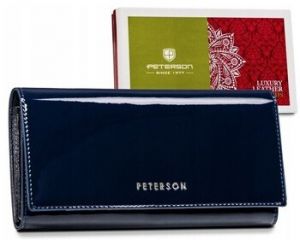 Peňaženky Peterson  PTNBC467NAVYBLUE