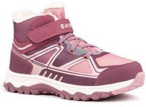 Obuv do snehu Hi-Tec  VIOLETDKVIOLETPINKSILVERGLACIERMID200WPJRG