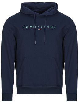 Mikiny Tommy Jeans  TJM REG LINEAR LOGO HOODIE EXT
