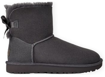 Čižmičky UGG  W Mini Bailey Bow II - Obsidian