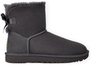 Čižmičky UGG  W Mini Bailey Bow II - Obsidian