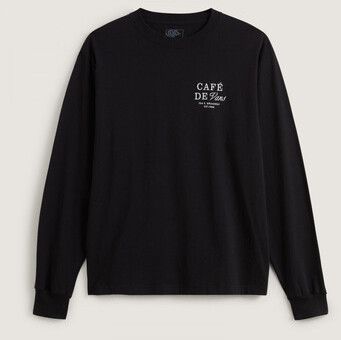 Tričká s dlhým rukávom Vans  Cafe  ls