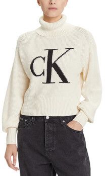 Svetre Calvin Klein Jeans  BLOWN UP CK LOOSE SWEATER CONTRA LV047D349G
