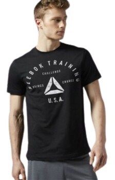Tričká s krátkym rukávom Reebok Sport  Stamp
