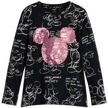 Tričká s dlhým rukávom Desigual  25WGTK25 2000