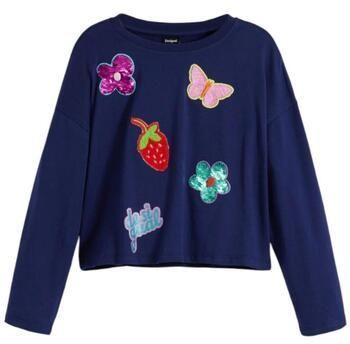 Tričká s dlhým rukávom Desigual  25WGTK21 5001