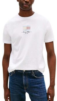 Tričká s krátkym rukávom Tommy Hilfiger  ITHACA FLAG TEE MW0MW39349