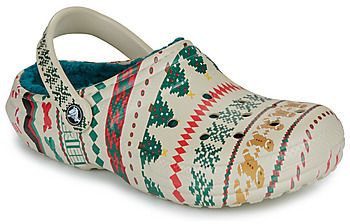 Nazuvky Crocs  Classic Lined Fair Isle Clog