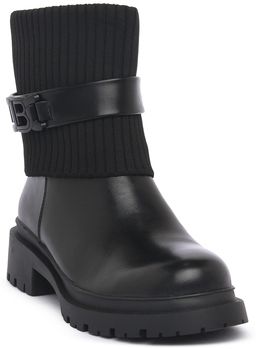 Polokozačky Laura Biagiotti  BLK CALF