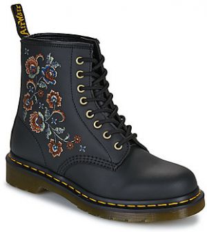Polokozačky Dr. Martens  1460 Vonda TF 8 Eye Boot Black Genix Nappa