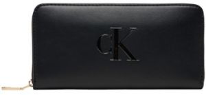 Peňaženky Calvin Klein Jeans  BOLD CK LONG ZIP AROUND LV04F1077G