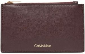 Peňaženky Calvin Klein Jeans  FOIL LOGO TOP ZIP CARDCASE LV04F1090G