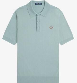 Polokošele s krátkym rukávom Fred Perry  COTTON KITTED SHIRT