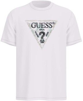 Tričká s krátkym rukávom Guess  Ss Cn  Triangle Tee