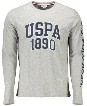 Tričká s krátkym rukávom U.S Polo Assn.  6085934502grigio1882xl