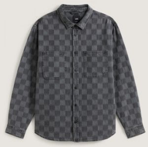Košele s dlhým rukávom Vans  Hastings checkerboard denin ls woven