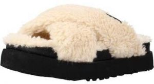 Papuče UGG  W FUZZ SUGAR CROSS SLIDE