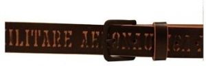 Opasky Aeronautica Militare  Pasek Brown R 95