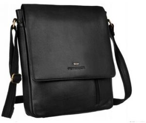 Tašky cez rameno Peterson  DHTorbaskrzanaPTN788NDMBLACK54368