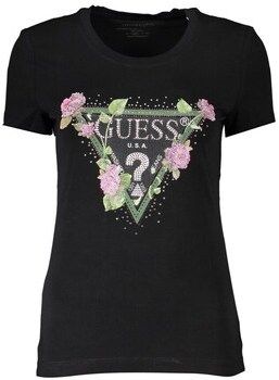 Tričká s krátkym rukávom Guess  w4ri28j1314nejblks