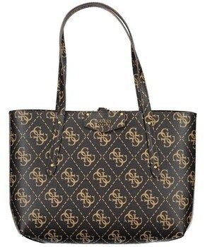 Kabelky Guess  eso839023marronebrownlogouni