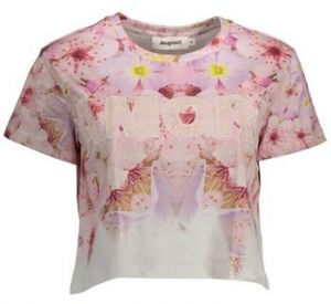 Tričká s krátkym rukávom Desigual  22swtk75