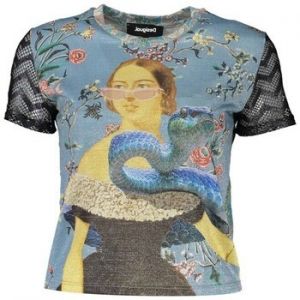 Tričká s krátkym rukávom Desigual  23swtkba