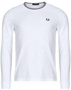 Tričká s dlhým rukávom Fred Perry  LS TWIN TIPPED T-SHIRT