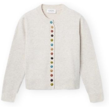 Vesty bez rukávov/Cardigany Compania Fantastica  COMPAÑIA FANTÁSTICA Cardigan 10273 - Beige