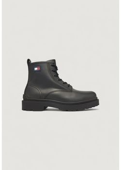 Polokozačky Tommy Hilfiger  TJM LACE UP RUBBERIZ EM0EM01628