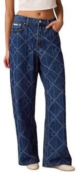 Džínsy Boyfriend Calvin Klein Jeans  LOW RISE BAGGY CK AT LV047D709G