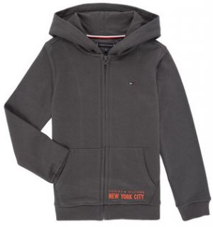 Mikiny Tommy Hilfiger  NYC PRINT ZIPTHROUGH HOODIE