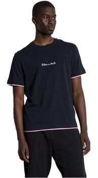 Tričká s krátkym rukávom Eden Park  E25MAITC0050-BLF__MARINE_EP