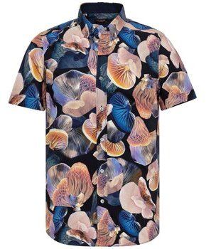 Košele s dlhým rukávom By Diess Collection  BYDSSHRT20463_Navy