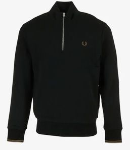 Mikiny Fred Perry  HALF ZIP SWEATSHIRT