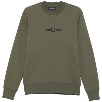 Mikiny Fred Perry  EMBROIDERED SWEATSHIRT
