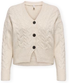 Vesty bez rukávov/Cardigany Only  Rio Life Cardigan - Whitecap Gray