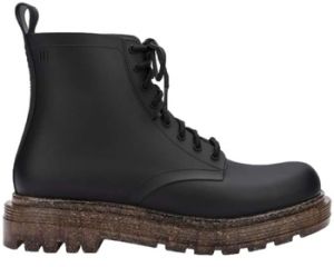 Polokozačky Melissa  Coturno - Black/Rice Shell Glass