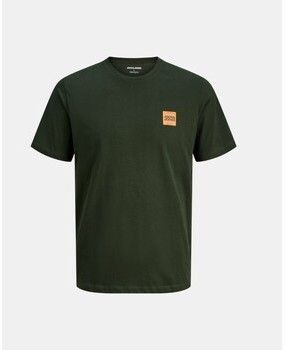 Tričká s krátkym rukávom Jack & Jones  12279100 BRANDY