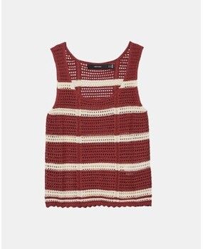 Tielka a tričká bez rukávov Vero Moda  10326487 SARDINIA
