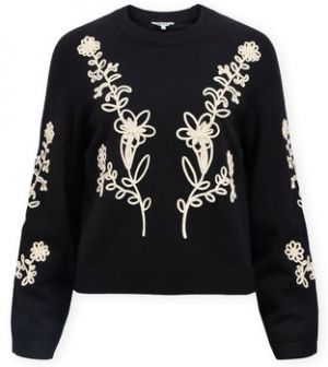 Svetre Object  Noos Laney Rubin Knit - Black/Sandshell