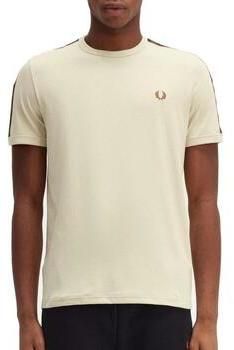 Tričká s krátkym rukávom Fred Perry  CONTRAST TAPE RINGER T-SHIR