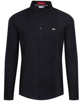 Košele s dlhým rukávom Tommy Jeans  DM0DM09594__078_BLACK