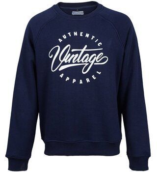 Mikiny Blue Wellford  BADIS__GREY_WITH_NAVY_SLEEVES