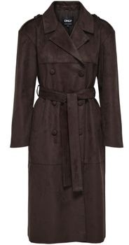 Parky Only  Onlbine Life Faux Suede Trenchcoat Otw 15356625